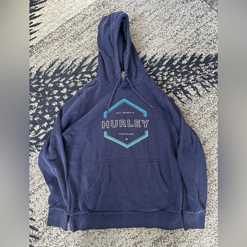 Hurley Deep Blue Fleece Hoodie